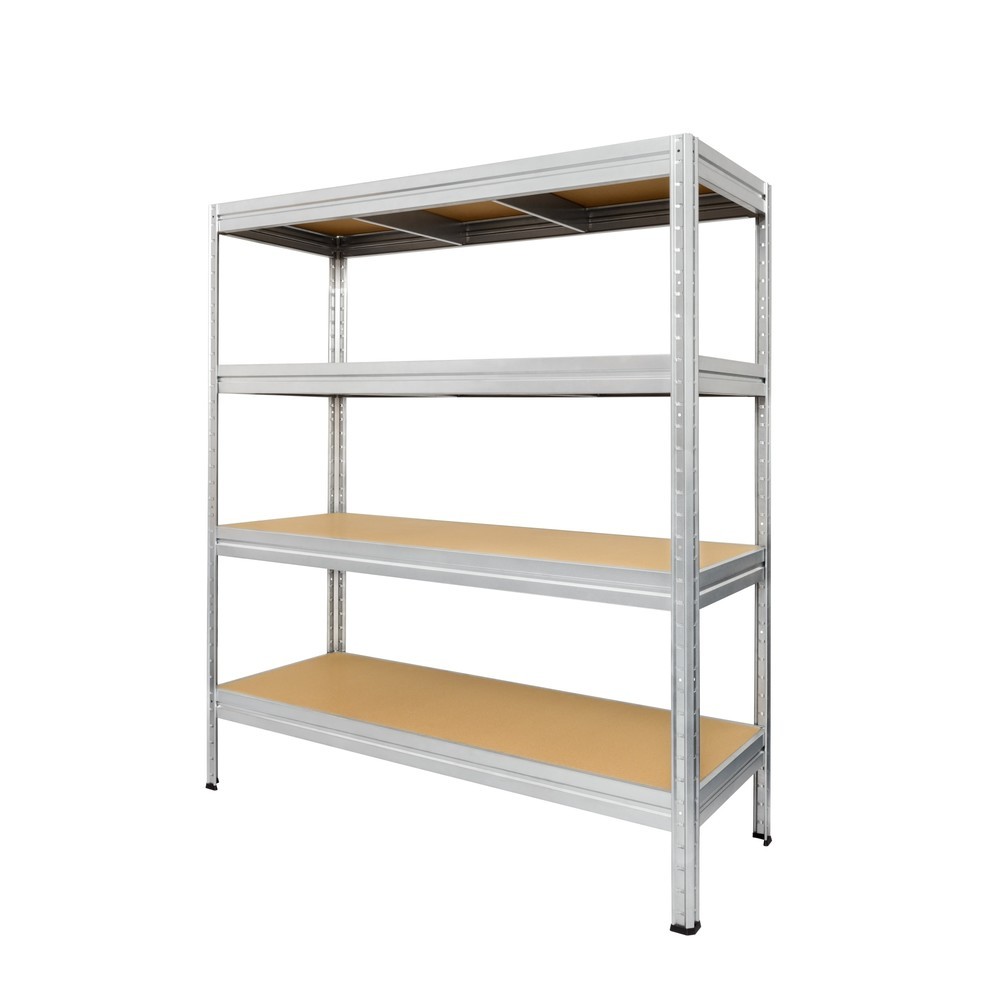 Obrázek produktu: Policový regál HEMMDAL, galvanizovaný, nosnost police 600 kg, VxŠxH 1770 x 1 200 x 450 mm
